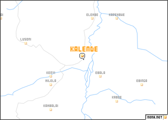 map of Kalende