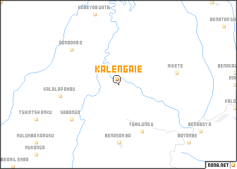map of Kalengaie