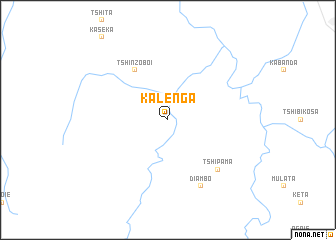 map of Kalenga