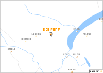 map of Kalenge