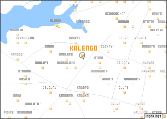 map of Kalengo