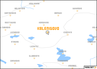 map of Kalenidovo