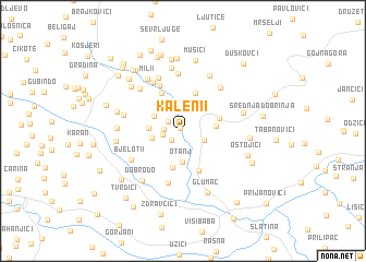 map of Kaleni°i