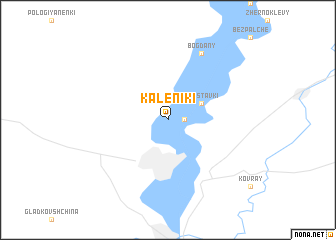 map of Kaleniki