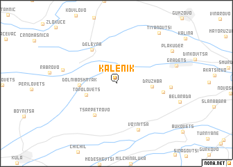 map of Kalenik