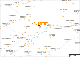 map of Kalenitsy