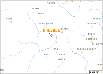 map of Kalenje