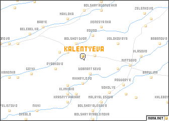 map of Kalent\