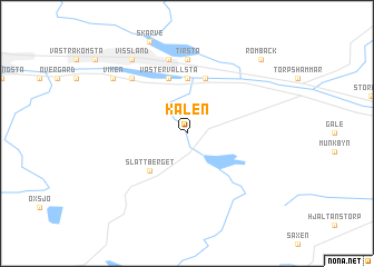 map of Kälen