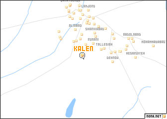 map of Kālen