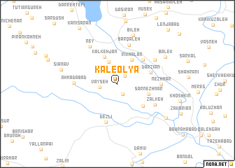 map of Kāl-e ‘Olyā