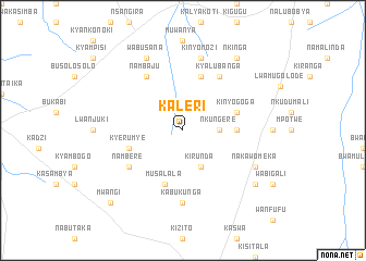 map of Kaleri