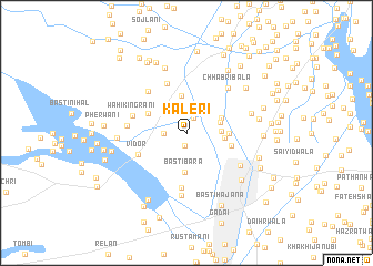 map of Kaleri