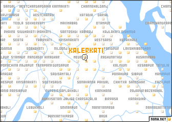 map of Kālerkāti