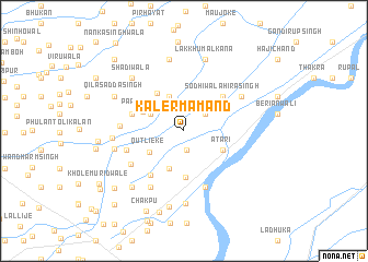 map of Kaler Mamand