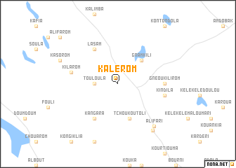 map of Kalérom