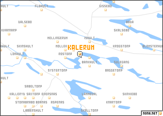 map of Kalerum