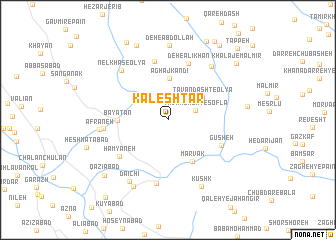 map of Kaleshtar