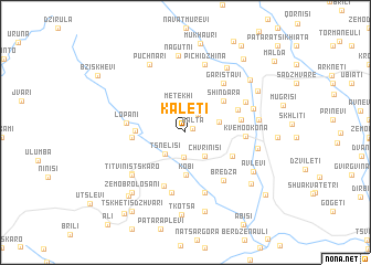 map of Kaleti
