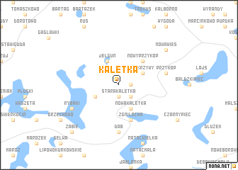 map of Kaletka