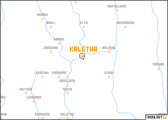 map of Kaletwa