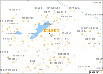 map of Kaleva