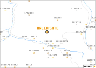 map of Kalevishte