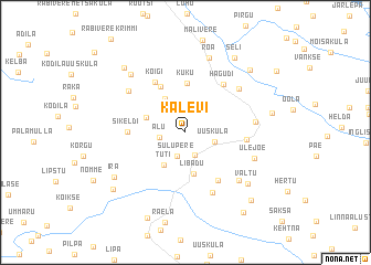 map of Kalevi