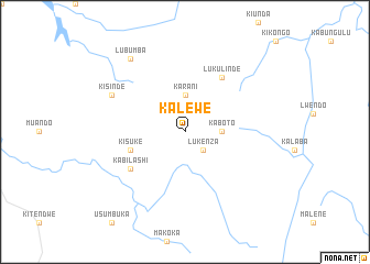 map of Kalewe