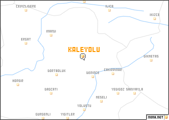 map of Kaleyolu