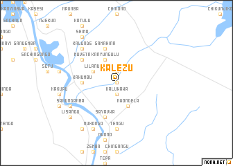 map of Kalezu
