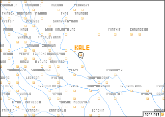 map of Kale