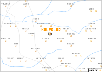 map of Kalfalar