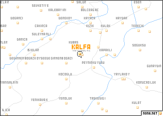 map of Kalfa