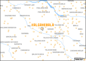 map of Kalgāh-e Bālā