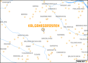 map of Kalgāh-e Gorosneh