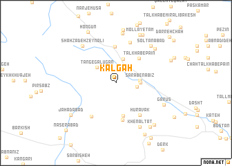 map of Kalgah