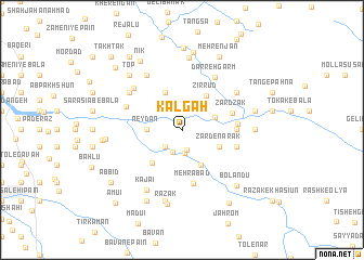 map of Kalgāh