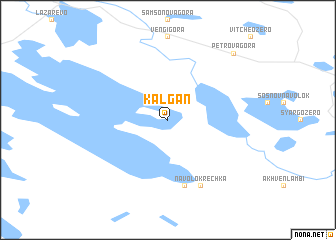 map of Kalgan