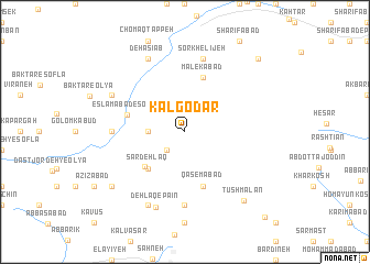 map of Kal Godār