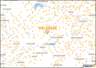 map of Kalgogae