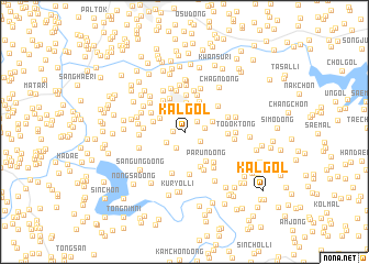 map of Kal-gol