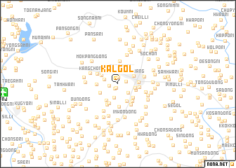 map of Kal-gol