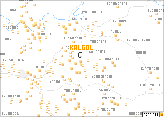 map of Kal-gol