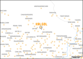 map of Kal-gol