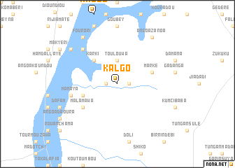 map of Kalgo