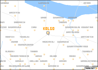 map of Kalgo