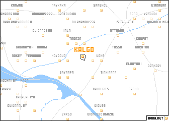 map of Kalgo