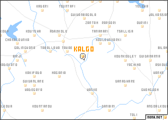 map of Kalgo