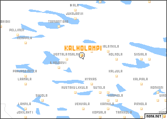 map of Kalholampi